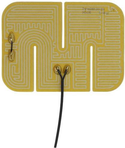 Thermo TECH Polyester Heizfolie 24V 20W Gelb B: 14,3 cm x L: 19,5 cm - Bild 1