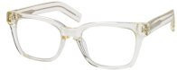 MESSYWEEKEND KIRO MW 007 Brille, Vollrand, Quadratisch, Kunststoff, Unisex, yellow transparent - Bild 1