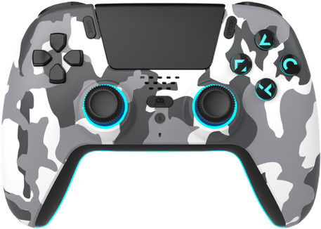 Sony PlayStation 5 Controller Weiß Camouflage mit Bluetooth - Bild 1