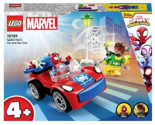 LEGO Marvel Super Heroes Spider-Mans Auto und Doc Ock Set 10789 in Rot und Blau - Bild 1