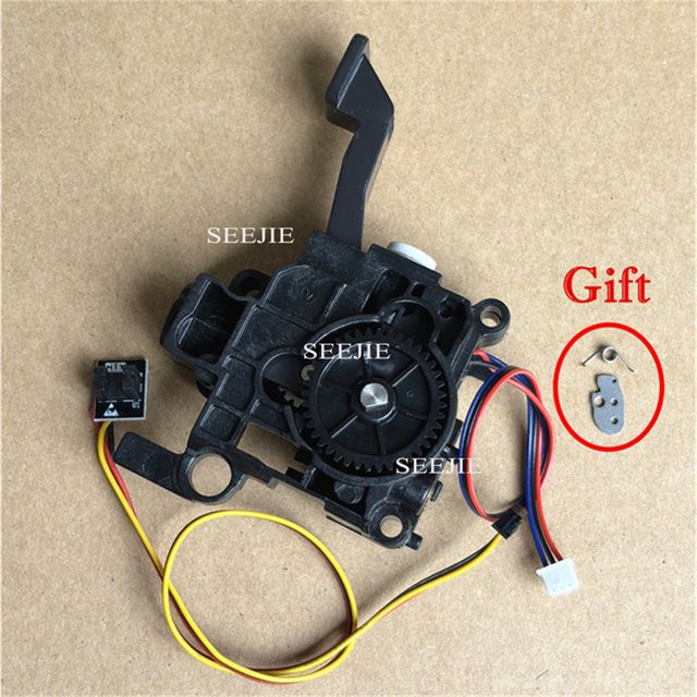 Anycubic S1 / S1C Extruder mit Edelstahl-Sensorklappe und Feder-Ersatzteilen in Schwarz - Bild 1