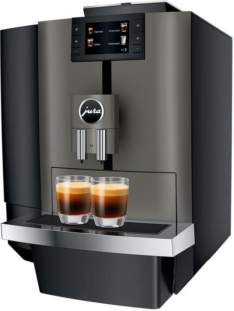 Jura X4 Kaffeevollautomat in Anthrazit und Silber - Bild 1