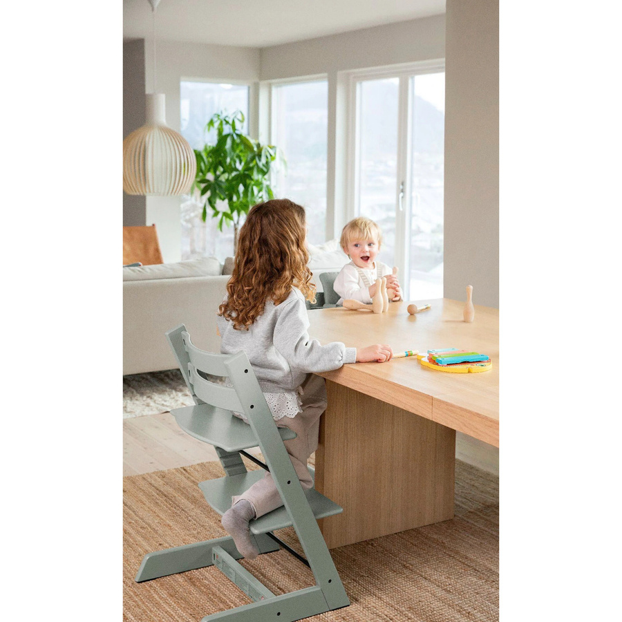 Stokke Tripp Trapp Bundle Treppenhochstuhl inklusive Newbornset und Babyset in Vanilla White - Bild 2