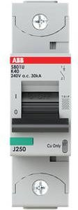 ABB S801U-K40 Leitungsschutzschalter 40A 240V Grau - Bild 1