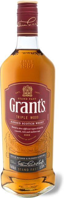 Grant's Triple Wood Blended Scotch Whisky, Schottland, 0,7 l - Bild 1