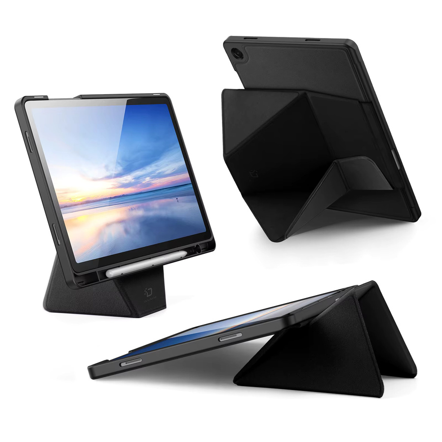 DUX DUCIS Tablet Hülle für Samsung Galaxy Tab S11 Ultra S10 Lite S9 Plus mit S-Pen Halterung und Auto Wake Sleep Funktion in Schwarz - Bild 4