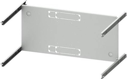 Siemens SIVACON S4 Montageplatte 3KL-, 3KA712, 3- oder 4-polig, grau, H: 250 mm, B: 600 mm, T: 25 mm - Bild 1