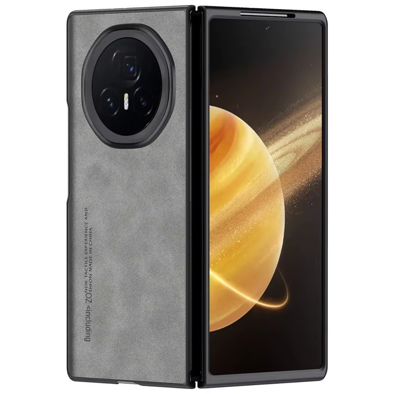 Honor Business Lederhülle für Honor Magic V6 V5 V3 VS3 V2 VS2 5G, braun, PU und TPU Matt Schutzhülle - Bild 3