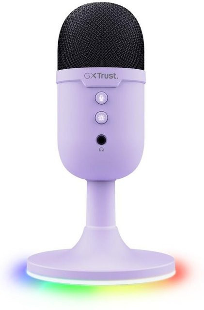 Trust Gaming Mikrofon GXT234P Yunix USB in Lila Violett - Bild 1