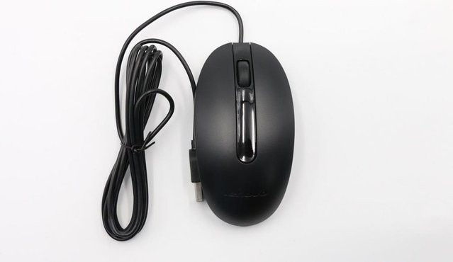 Lenovo Doking M680B B-Silk USB Maus in Schwarz - Bild 1