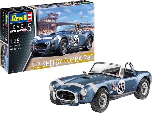 Revell Shelby Cobra, Automodell Bausatz, 1:25, ab 12 Jahren - Bild 3