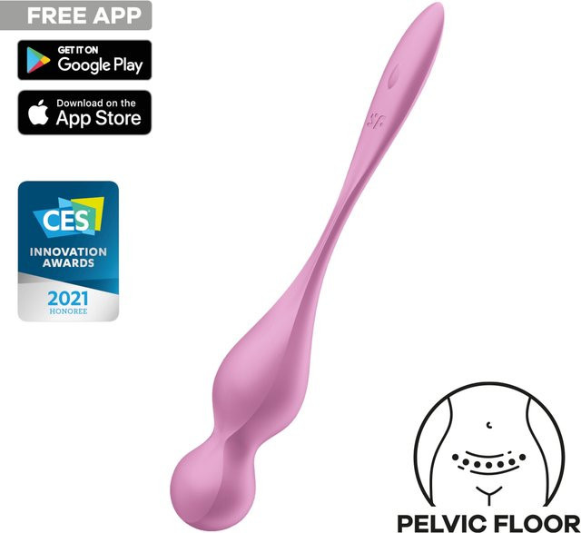 Satisfyer Love Birds 1 App-gesteuerter Vibrator in Pink, 73,8 g - Bild 1