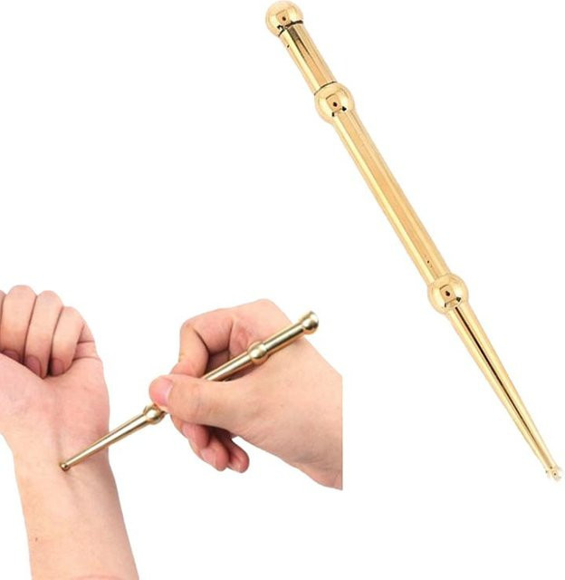 Iren Akupressurstift aus Kupfer, beige, Unisex - Bild 1