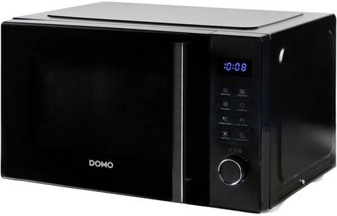 Domo DO22301C Mikrowelle mit Grillfunktion und Timer in Schwarz mit 900W Leistung - Bild 1