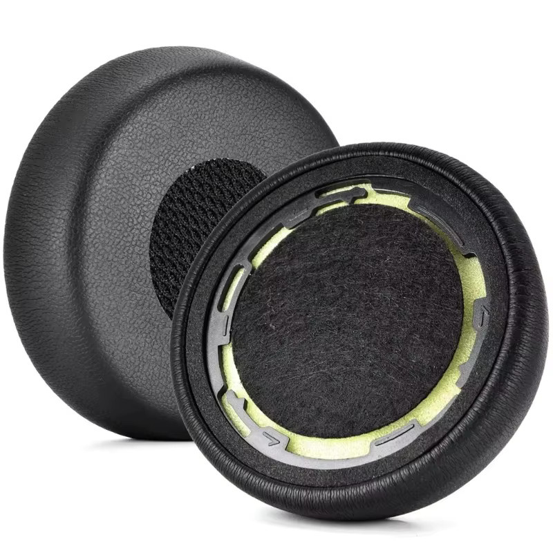 Jabra Evolve 75 75+ Ersatz-Ohrpolster aus weichem Protein-Leder mit Memory-Schaum in Schwarz - Bild 4