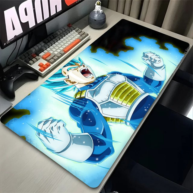 Bandai Vegeta Dragon Ball Z DBZ Mauspad Anime Gaming-Schreibtischunterlage für PC und Tastatur - Bild 1