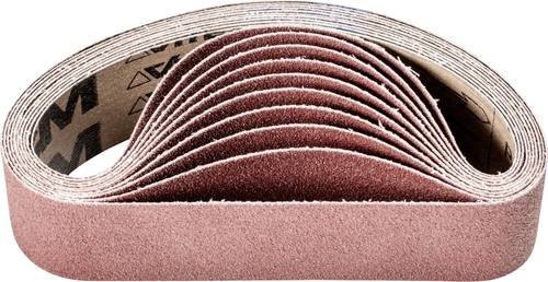 PFERD Korund Schleifband für Rohrbandschleifer, Körnung 60, Farbe Braun, L x B: 450 x 50 mm, 20 Stück - Bild 1