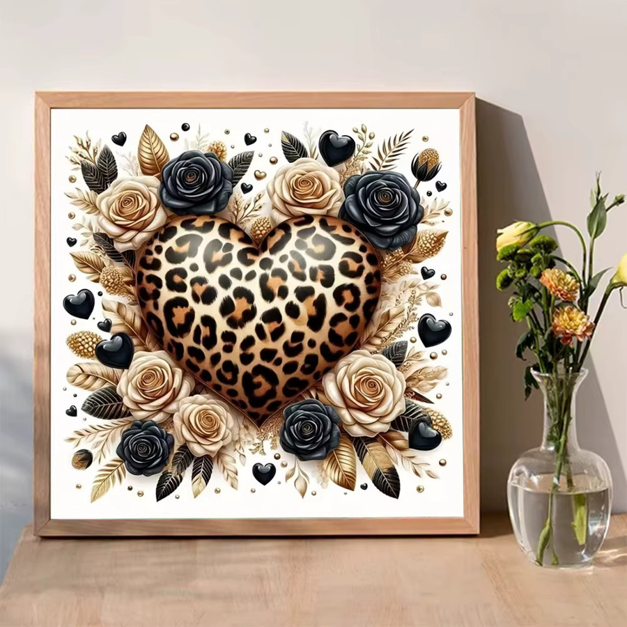 Evershine Diamantstickerei DIY Mosaik Set Herz Motiv in Multicolour - Bild 3