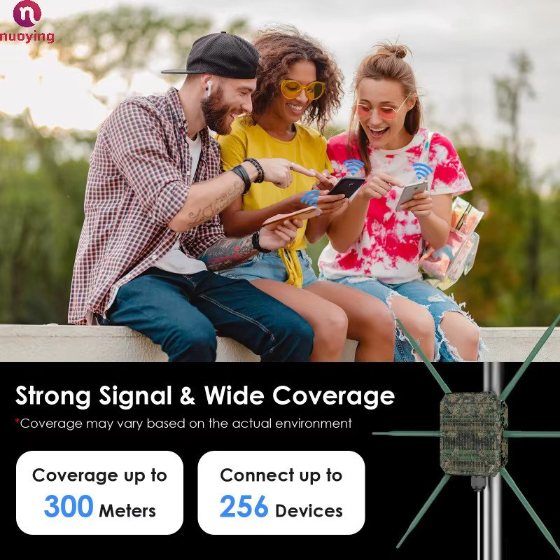 AX3000 WiFi 6 Outdoor-Router und Repeater mit 5G-Unterstützung, IP67 wetterfestes Mesh-System mit PoE-Funktion - Bild 4