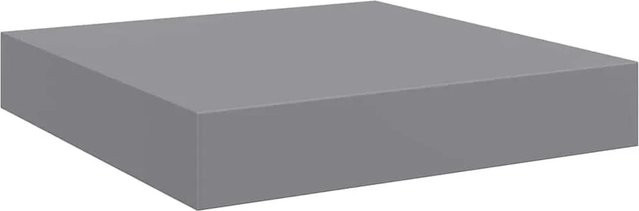 vidaXL Schweberegal Grau aus MDF und Metall B/T/H: 23 x 23,5 x 3,8 cm - Bild 1