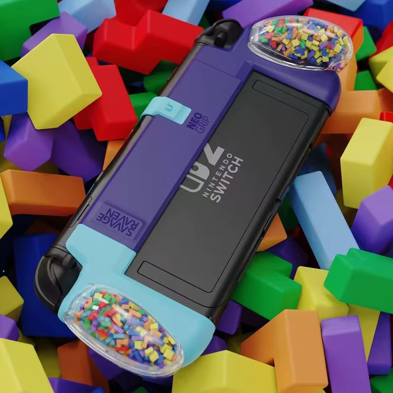 Skull & Co. Savage Raven NeoGrip mit austauschbarem ergonomischem Griff und Schutzhülle für Nintendo Switch 2, limitierte Auflage - Bild 3