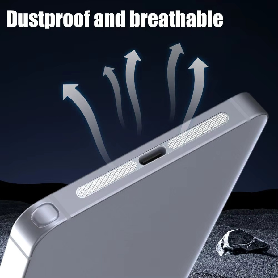 Metall Staubschutznetz Aufkleber für Samsung Galaxy S26 Ultra und S26 Plus in Schwarz und Silber - Bild 3