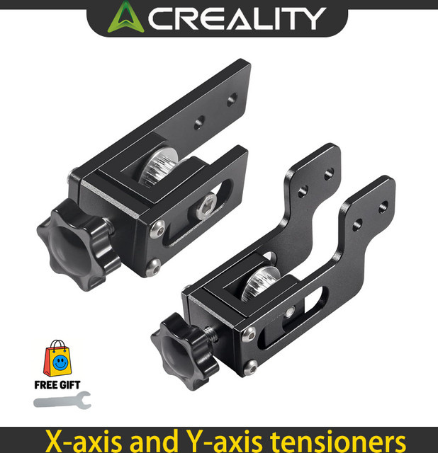 Creality Riemenspanner für 2020/2040 X-Achse und Y-Achse in Schwarz für Ender-3, 3S, Pro, V2, CR-10, 10S und 10S Pro FDM 3D-Drucker - Bild 1