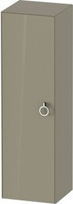 Duravit Halbhochschrank White Tulip in Weiß mit Glastüren, B/T/H: 40 x 36 x 132 cm - Bild 1