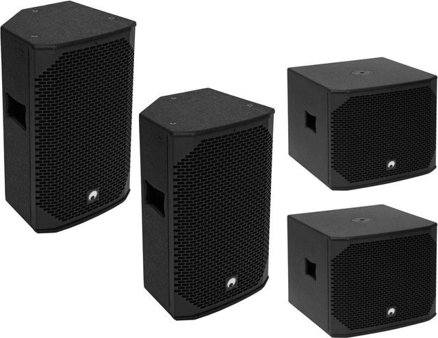 Omnitronic PA Set AZX passiv L in Schwarz - Bild 1