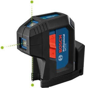Bosch Professional GPL 3 G Punktlaser in Grün mit Tasche und 30 m Reichweite - Bild 2