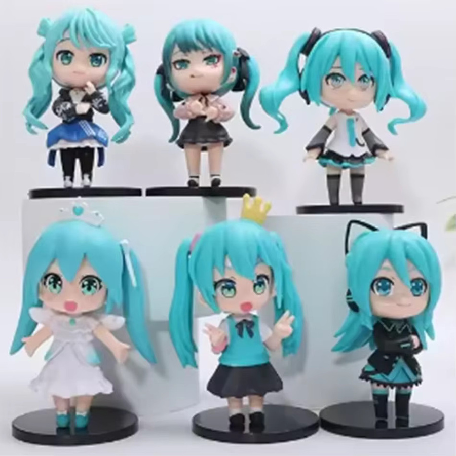 Bandai Hatsune Miku Q Edition Serie der ersten Generation Anime-Figur in Multicolor - Bild 3