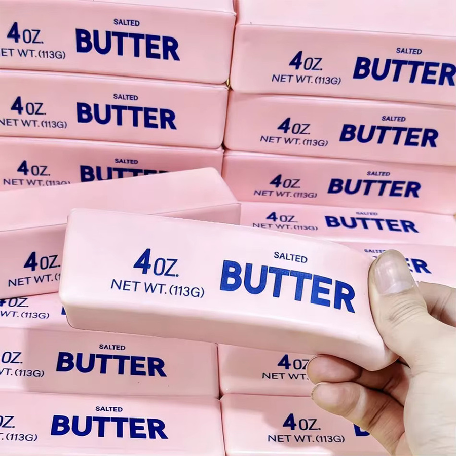Bandai Butter-Squishy-Spielzeug, langsam aufsteigendes Squishy-Butter-Quetsch-Sensorikspielzeug - Bild 2