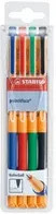 STABILO pointVisco Gelschreiber 4er-Mix in den Farben Rot, Blau, Grün und Schwarz - Bild 1