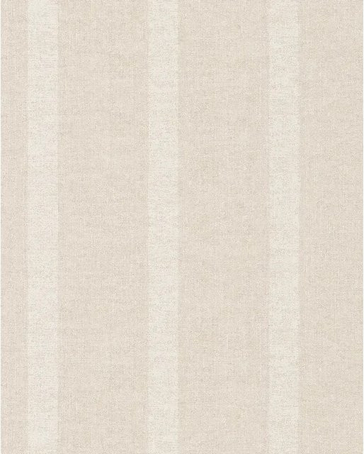 Schöner Wohnen Vliestapete Streifen Beige FSC - Bild 1