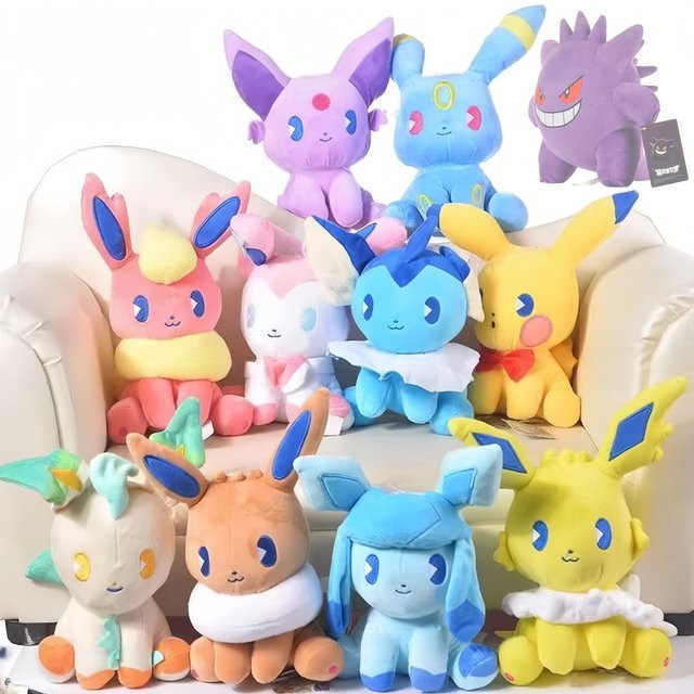 DUODUOBAO Pokémon Eevee Collection Plüschtiere, Set / Bundle - Bild 1
