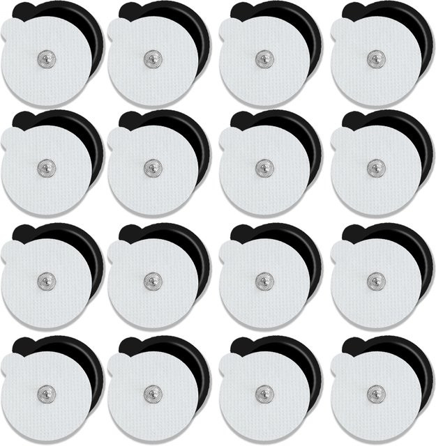 Raiuleko Elektrostimulationspflaster, runde TENS-Elektrodenpads aus Vliesstoff - Bild 1