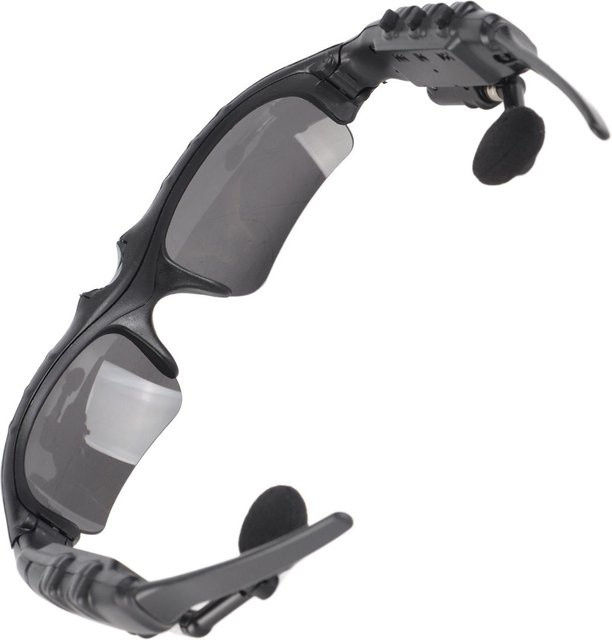 Sportsonnenbrille, Vollrand, Kunststoff, grau - Bild 1