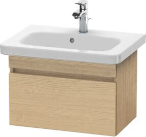 Duravit Waschtischunterschrank Comp DuraStyle in Eiche natur mit 1 Auszug, B: 58 cm, T: 36,8 cm, H: 39,8 cm - Bild 1