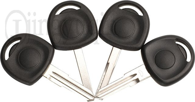 Jingyuqin Transponder Schlüssel Gehäuse Shell HU100 HU43 YM28 HU46 Klinge in Schwarz für Opel Vectra Agila Astra Corsa und Chevrolet Cruze - Bild 1