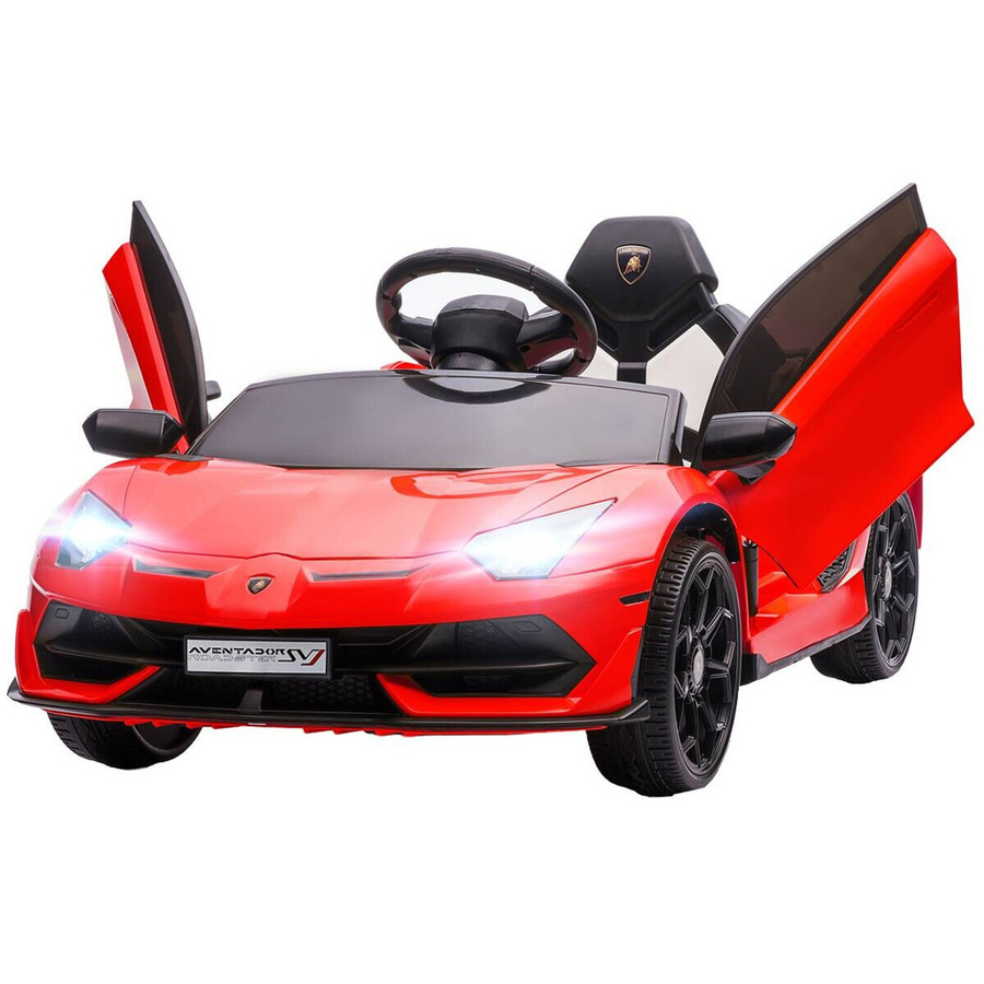 HOMCOM Lamborghini Elektroauto rot mit Licht und Sound - Bild 2