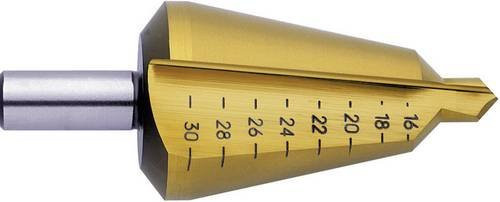 Exact HSS-E Schälbohrer mit TiN-Beschichtung in Gold, Gesamtlänge: 97 mm - Bild 1
