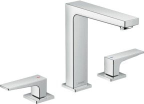 Hansgrohe Metropol 160 Waschtischarmatur mit 3-Loch-Ausführung in Chrom - Bild 1