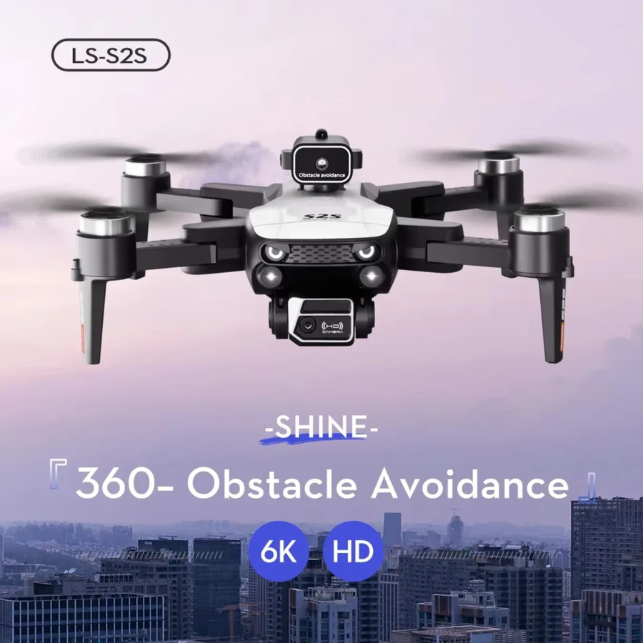 S2S Drohne 2025 mit 8K HD Dual Kamera, faltbarer Quadcopter mit bürstenlosem Motor und Hindernisvermeidung für professionelle Luftaufnahmen - Bild 3