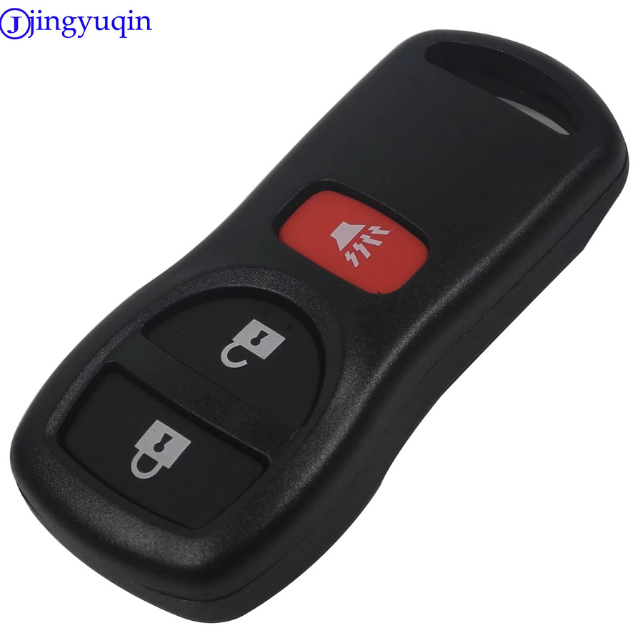 Jingyuqin X1 X5 Remote Entry Auto Schlüssel Fob Shell Abdeckung für Nissan Armada Xterra Pathfinder Frontier Quest Titan Murano in Schwarz - Bild 2