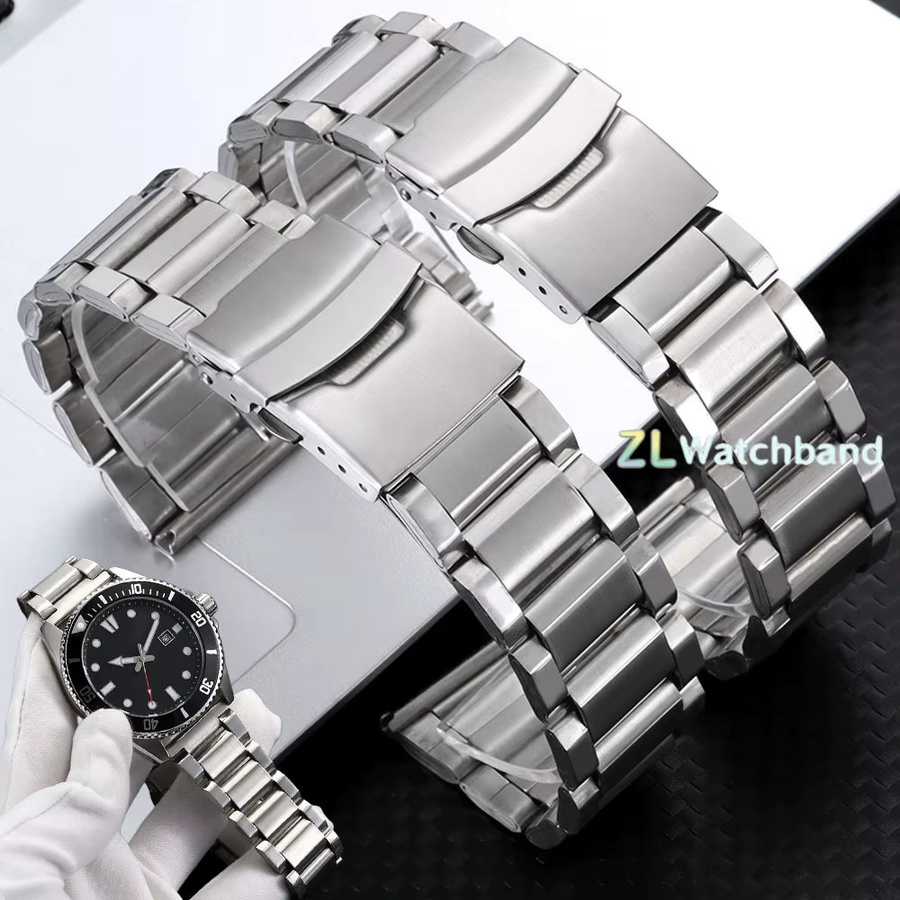 Seiko Uhrenarmband Edelstahl, Silber, Unisex - Bild 2