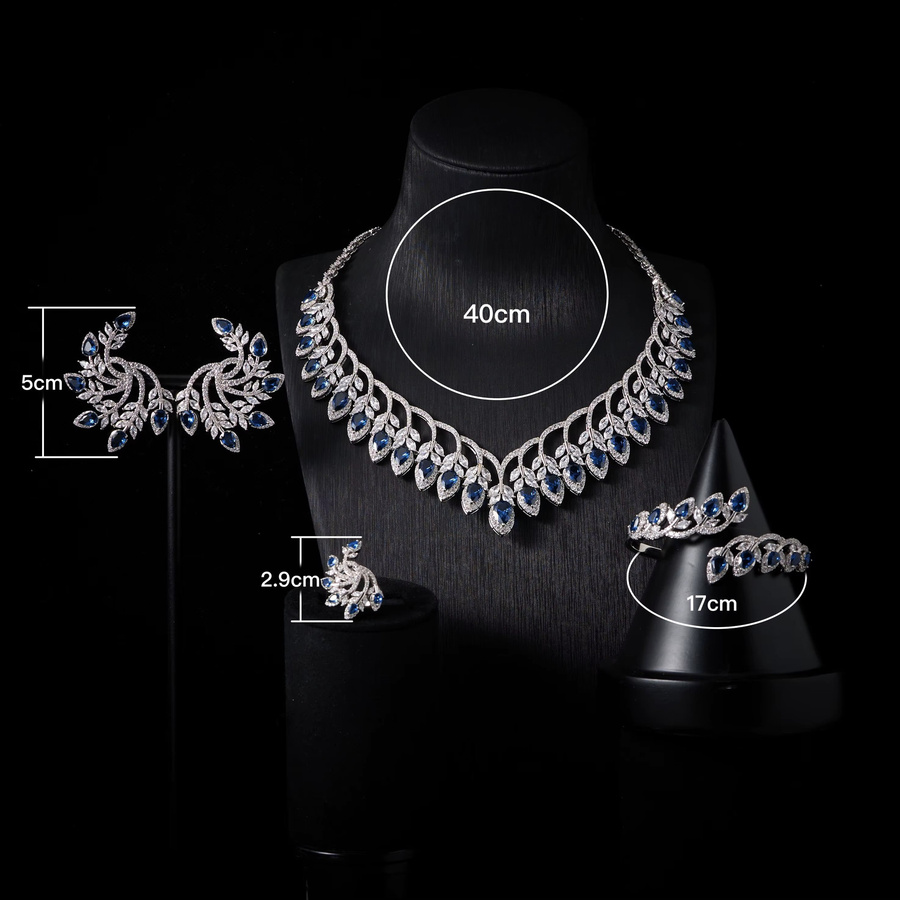 IN JEWELIFE Halsketten-Set, Silber, Zirkonia, Damen - Bild 1