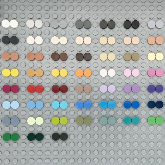 JIAJIALE DIY Pixel Art Bricks, 1.000-teiliges Set, Bunt / Mehrfarbig - Bild 1