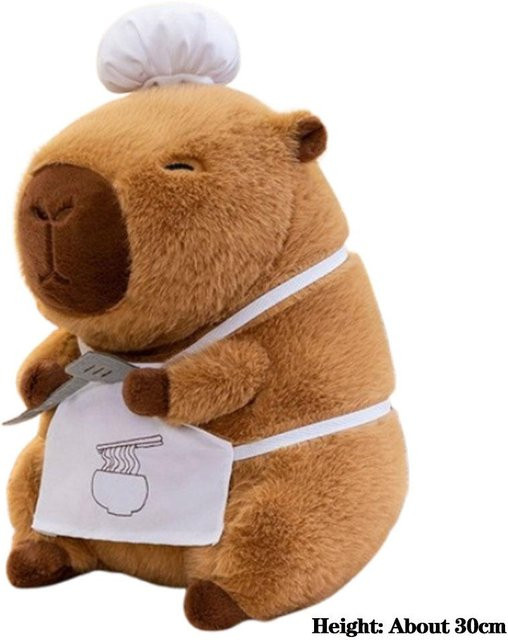 Linyi toy Capybara Plüschpuppe, Stofftierpuppe, Braun - Bild 1
