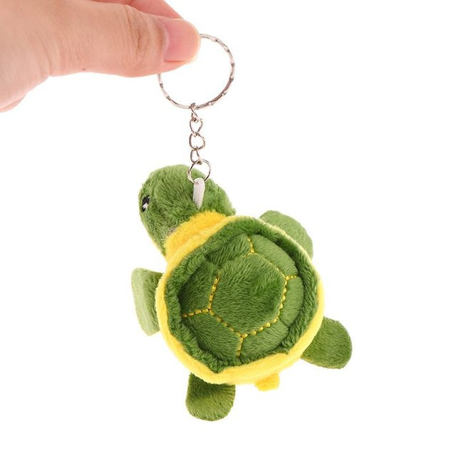 Yiran toy Schildkrötenpuppe Plüschtier, 10cm, Grün - Bild 1