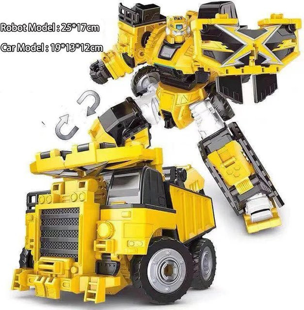 MiniForce Penta X Ranger Transformationsroboter, Actionfigur, 5-in-1 - Bild 1